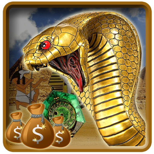 Pharaoh Slots - Ancient Pyramid Hidden Treasure (Cool Free Casino Games) icon