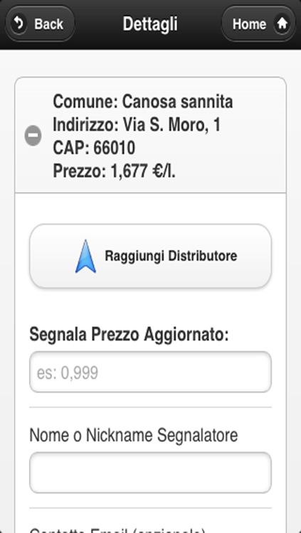 Cerca Distributori Benzina PRO screenshot-3