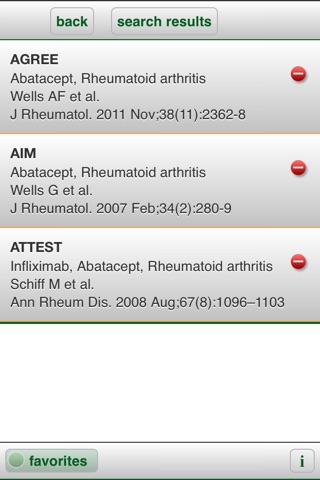 Acronym Finder Rheumatology Lite screenshot 4
