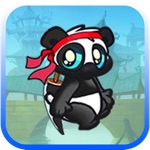 Super Ninja Panda Bamboo Country Escape Kung Fu Jump Saga