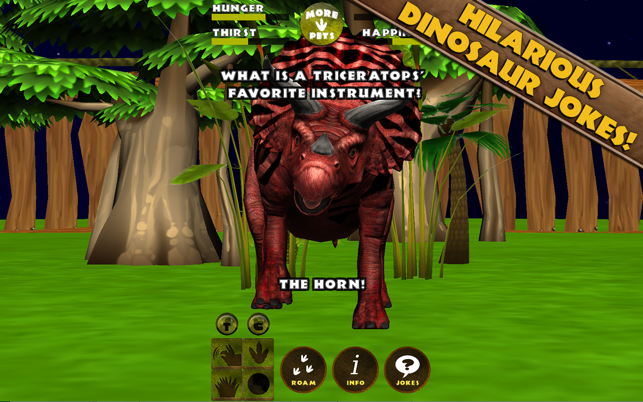 Virtual Pet Dinosaur: Triceratops(圖3)-速報App