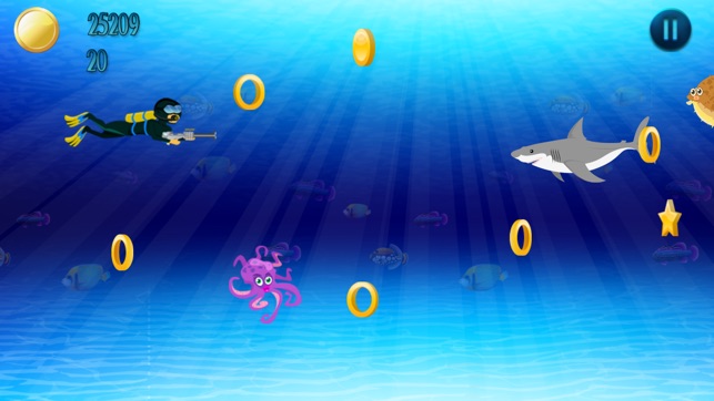 Deep Diver Mania - My Shark Fishdome Game Free(圖1)-速報App