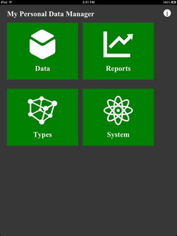 My Personal Data Manager screenshot 2