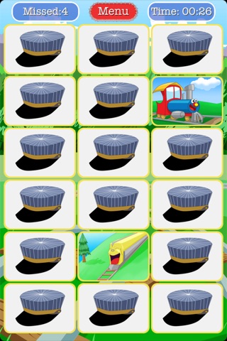 Trains Matching Game - Match Pairs for Train Loving Kids with Fun Cartoon Locomotives! screenshot 4