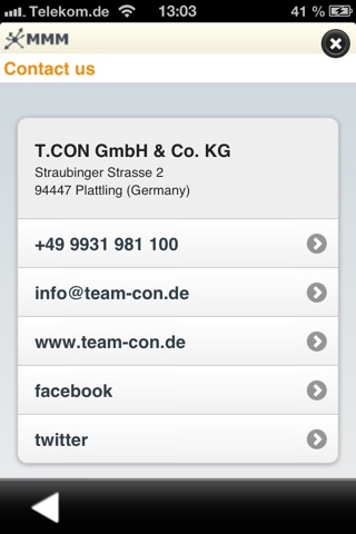 T.CON MMM für SAP ERP screenshot 3
