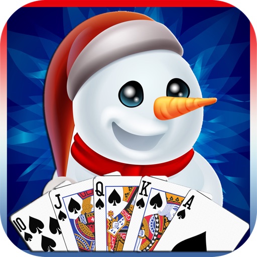Free Frozen Wonderland Snowman Video Poker- The Fun Winter Style Casino Card Game Icon