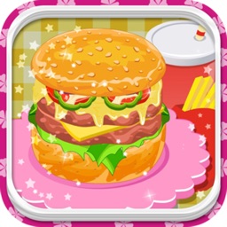 Burger Cooking Restaurant Maker Jam - Fast Food Match Game for Boys and Girls