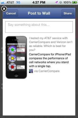 CarrierCompare - Compare Speed Across Networks screenshot 4