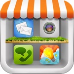ScreenDIY - HD wallpapers  themes for iPhone including app shelves  icons and backgrounds