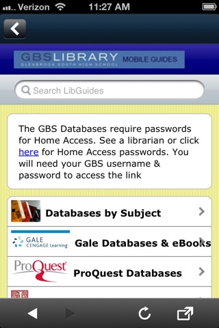 GBS Library To Go screenshot 2