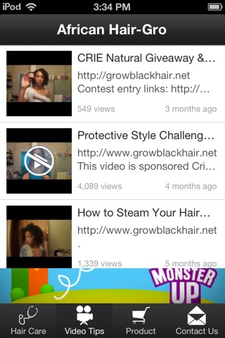African Hair Gro screenshot 2