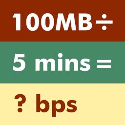 Bitrate Calc (bit rate, file size, and length calculator)