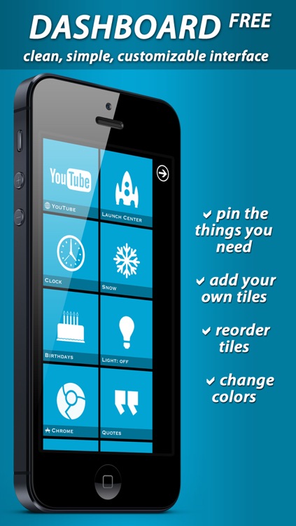 Dashboard Free ~ All-IN-1: Launch Center, Music, Utilities and Games