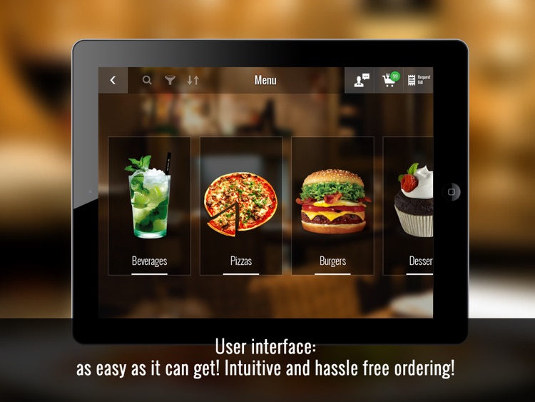 eMenu System – Close the Leaf, Open the Tab!