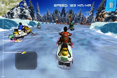 Snow Mobile Rally ( 3D Racing Games ) screenshot 4