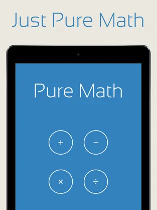 Imágen 5 Matemáticas Puras - practicar y mejorar sus habilidades matemáticas (adición, sustracción, multiplicación, división) iphone