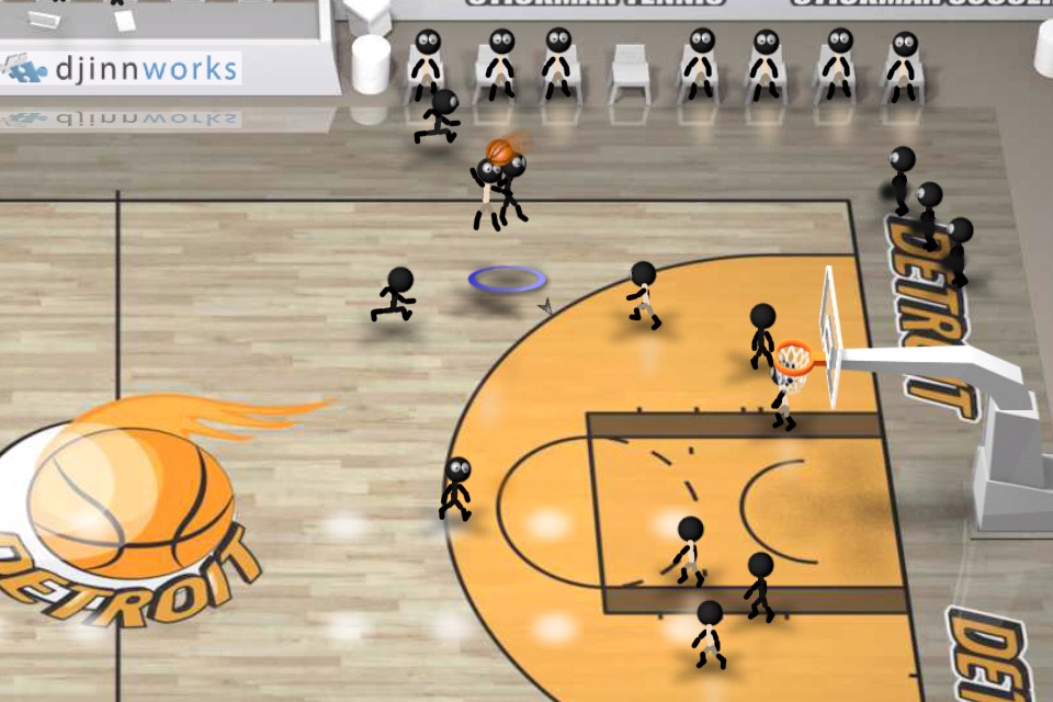 Stickman Basketball Blitz screenshot 4