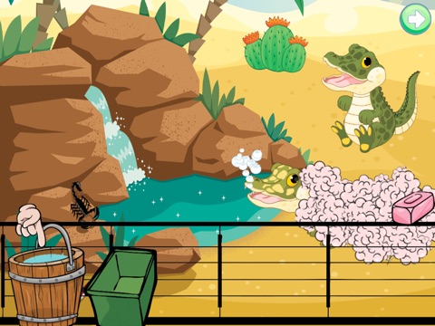 Mijn dierentuin. Interactieve geanimeerde app voor peuters en kleuters screenshot 4