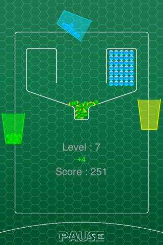 100 Color Marble - A Simple But The Best & Easy Hit And Tap Quick To Drop Action Ball In The Glass Cup Game screenshot 4
