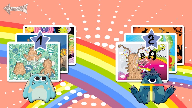 Free Monsters Cartoon Jigsaw Puzzle for toddlers by Banana Apps Sport