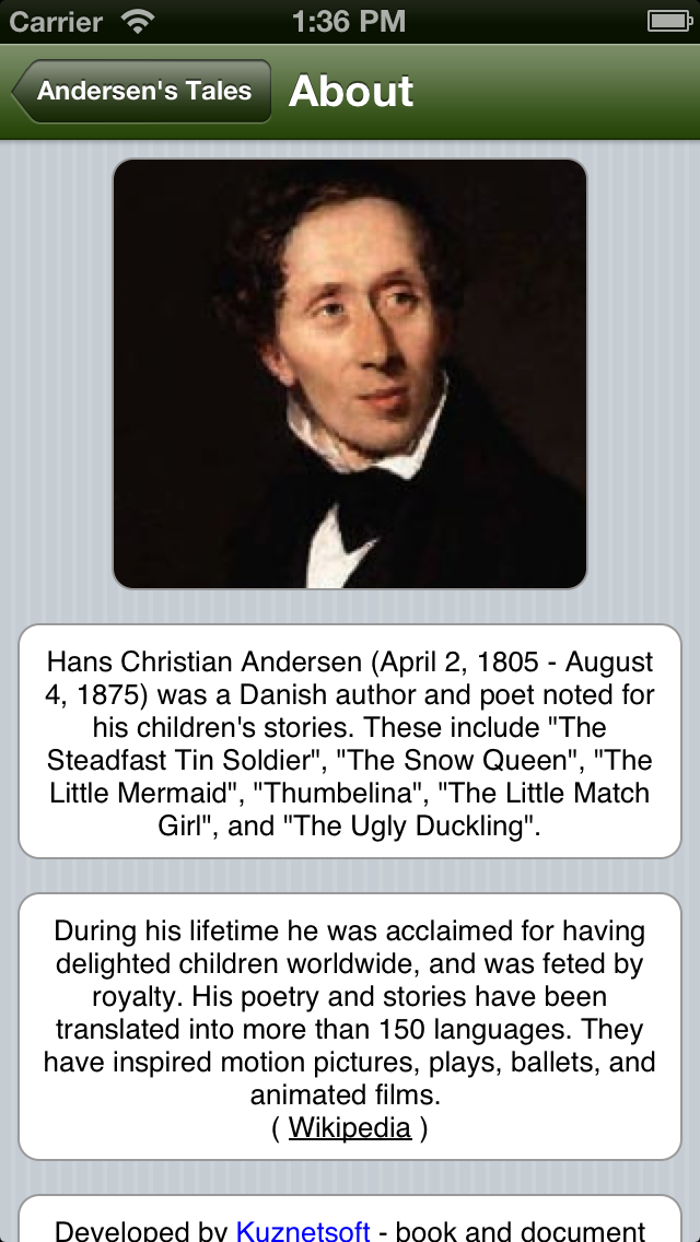 How to cancel & delete Best Hans Christian Andersen's Fairy Tales (with search) from iphone & ipad 2