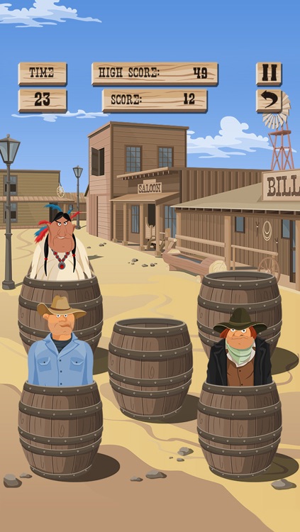 Cowboys 'n Indians - Whack the Wild West screenshot-3