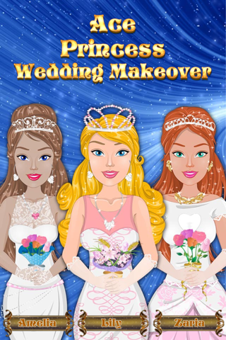 Ace wedding princess makeover-dresup-spa free kids games screenshot 3