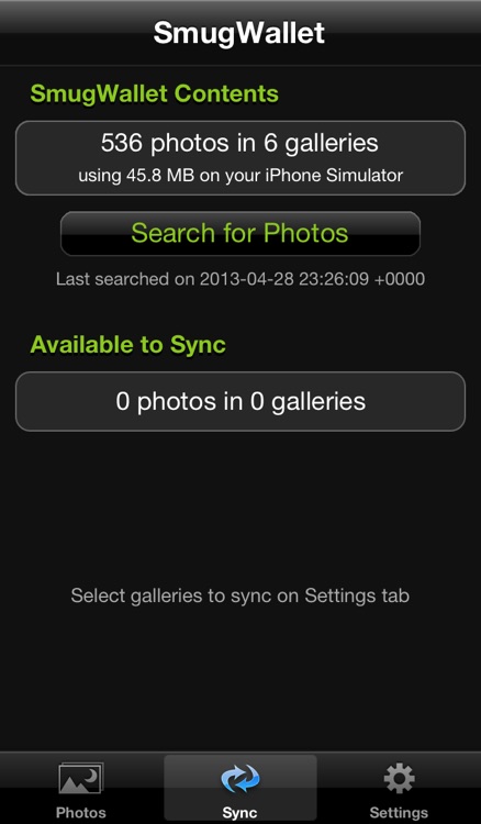 SmugWallet                                                                        :: Sync SmugMug Photos and Videos screenshot-3