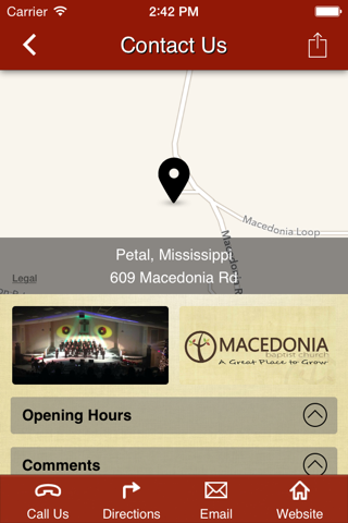 Macedonia Baptist screenshot 2