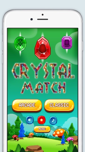 Crystal Match Item - Play  Easy Puzzle A