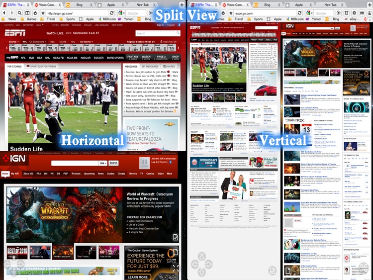 Super Prober Web Browser Free - Full Screen Desktop Tabbed Fast Browser with Page Thumbnails screenshot-3