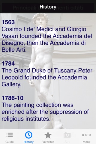 Galleria dell’Accademia di Firenze English screenshot 3