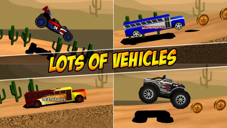 Ultimate 3D Extreme Monster Trucks Hill Climbing Game