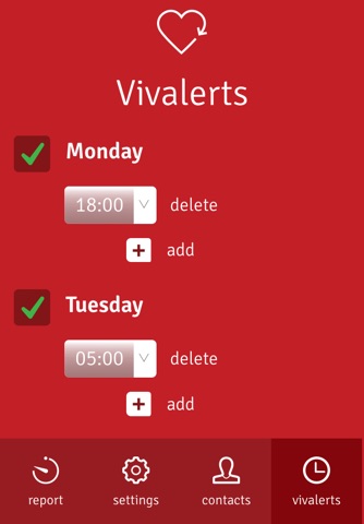 Vivalert screenshot 4