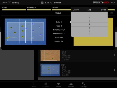 Efficiency Match Volleyball screenshot 4