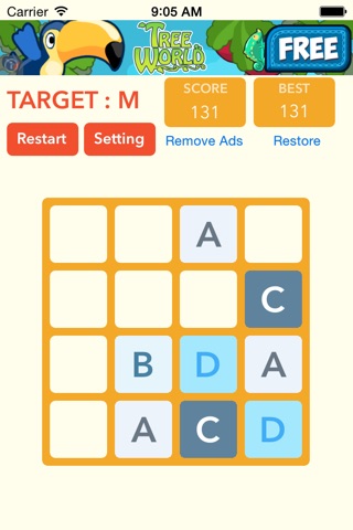 2048 Alphabet screenshot 2