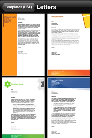 Templates for Word Docs screenshot 3