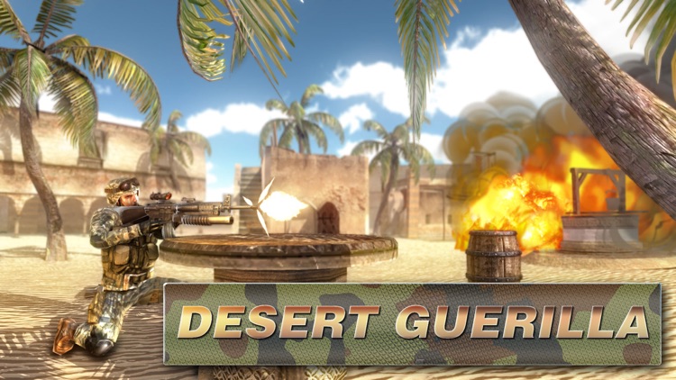 Army War - Desert Battlefield Free