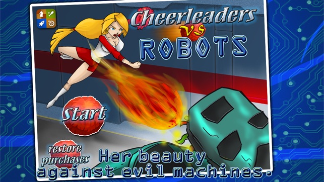 Cheerleaders super heroes Vs. steel Robots Streaker(圖1)-速報App