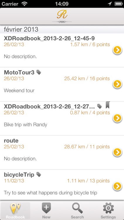 Roadbook