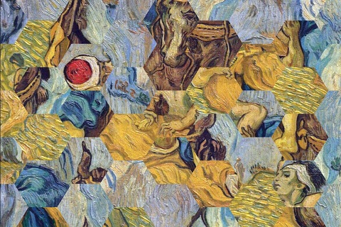 Puzzlix Van Gogh LITE screenshot 2