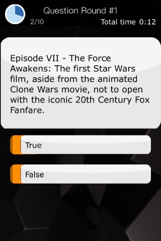Quiz App for Star Wars - Science Fiction Space Trivia including the movie Episodes I - VII screenshot 2