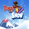 Tommy Jump on the mountains with Snowboard HDX