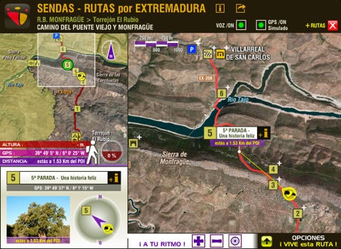 Rutas por Extremadura HD screenshot 3