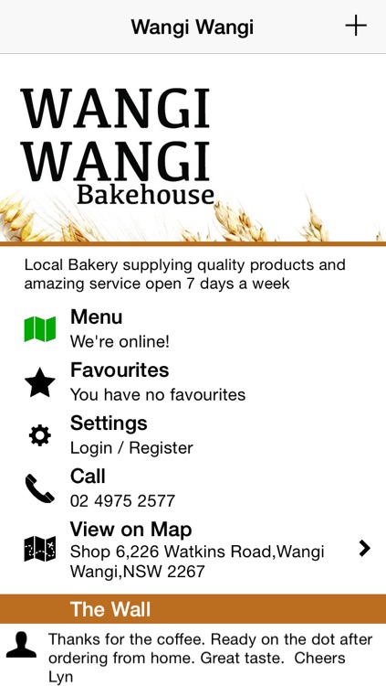 Wangi Wangi Bakehouse