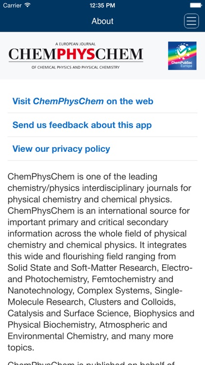 ChemPhysChem screenshot-4