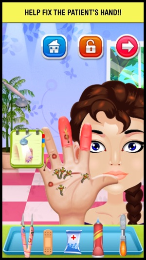 Little Hand Doctor & Nail Spa Game - fun makeover salon for (圖1)-速報App