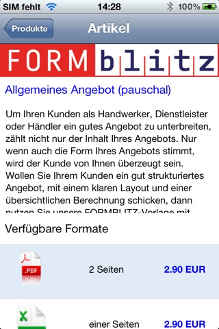 Formblitz screenshot 4