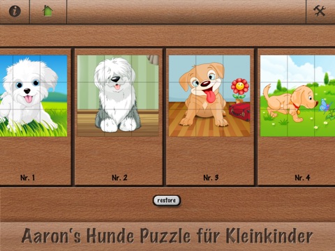 Aaron's cute dogs puzzle for toddlers screenshot 4