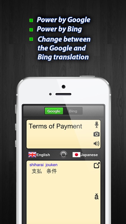 iPronunciation free - 60+ languages Translation for Google & Bing
